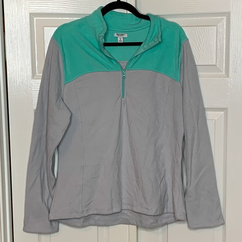Old Navy Grey and Mint Pullover